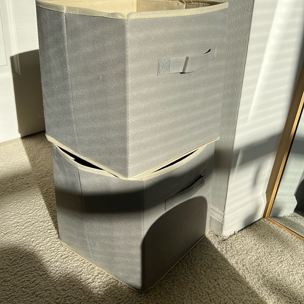 5 boxes for storage